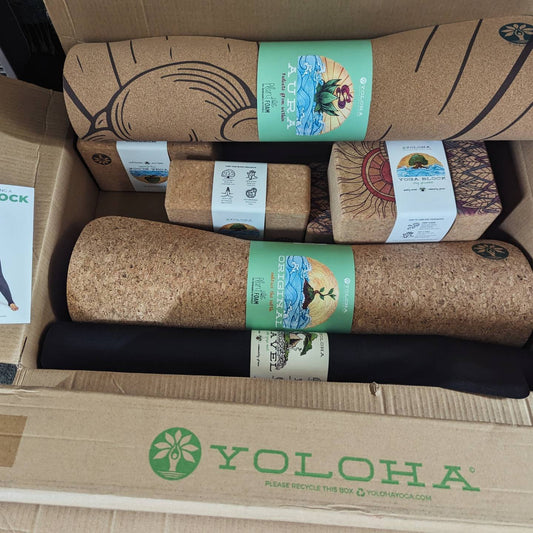 Yoloha ORIGINAL Cork Yoga Mat