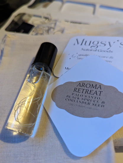 AROMA RETREAT stress relief and ritual natural perfume