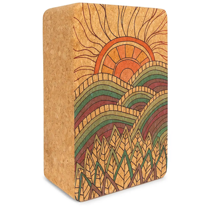 CORK YOGA BLOCK